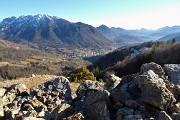40 Vista in Val Serina con Alben da massi ex-miniere di calamina